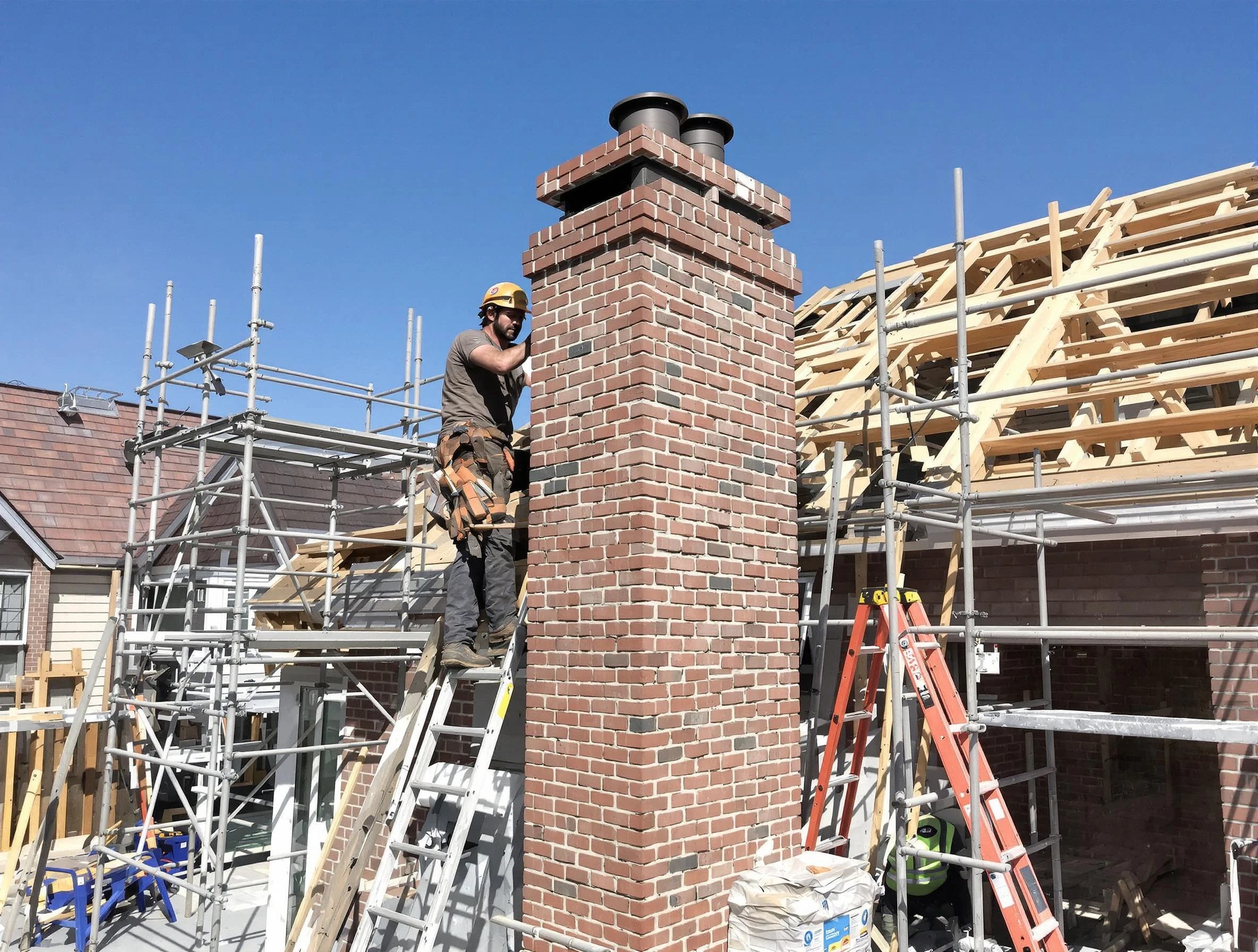 New chimney installation completed by Dove Valley Chimney Sweep in Dove Valley, CO